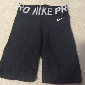 Nike pro biker shorts